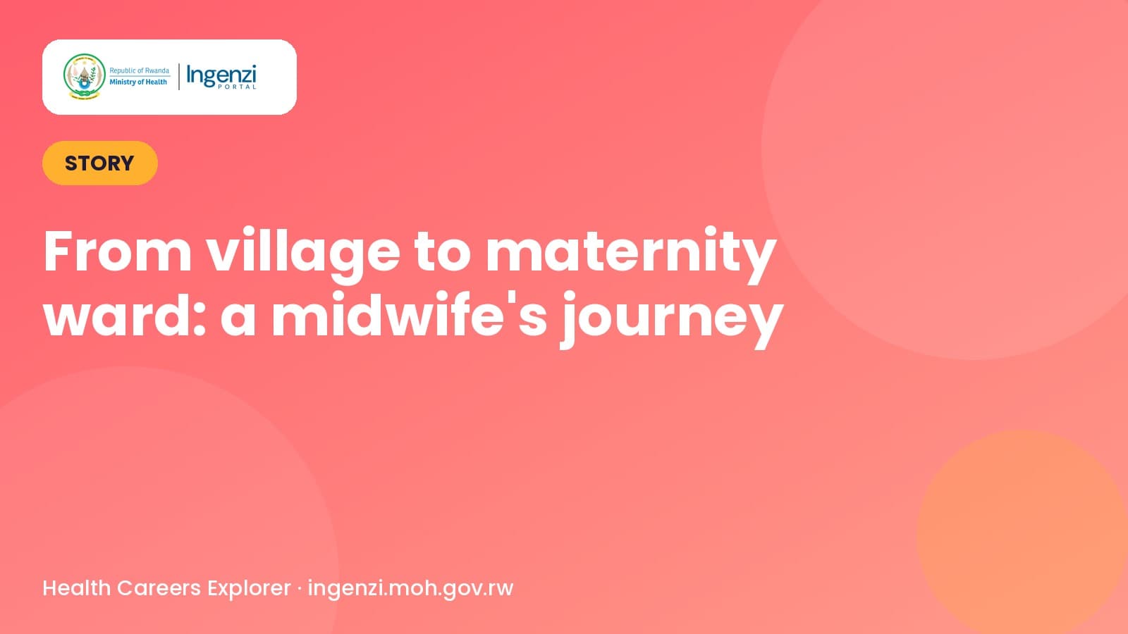 From village to maternity Ward
